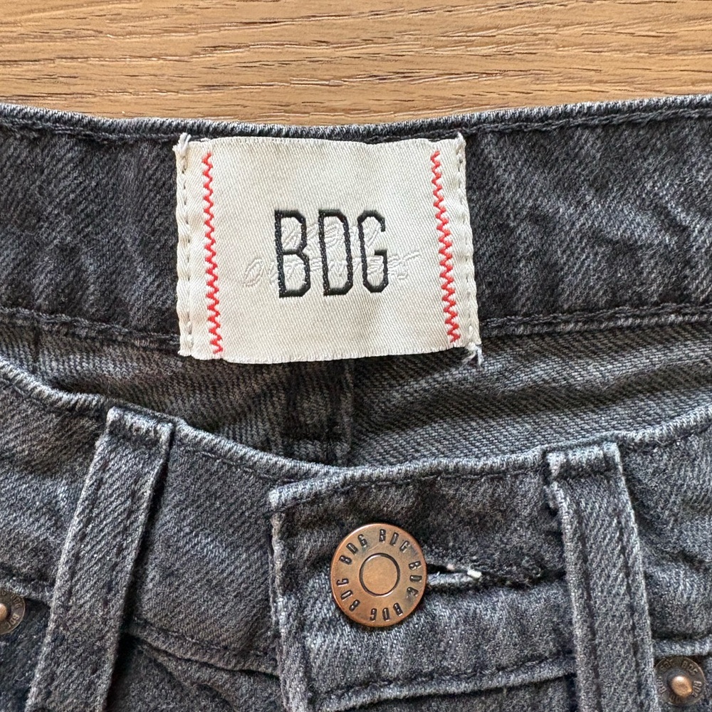 BDG Faded Black Cowboy Jeans